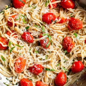 Simple Hearts of Palm Pasta in a large skillet.