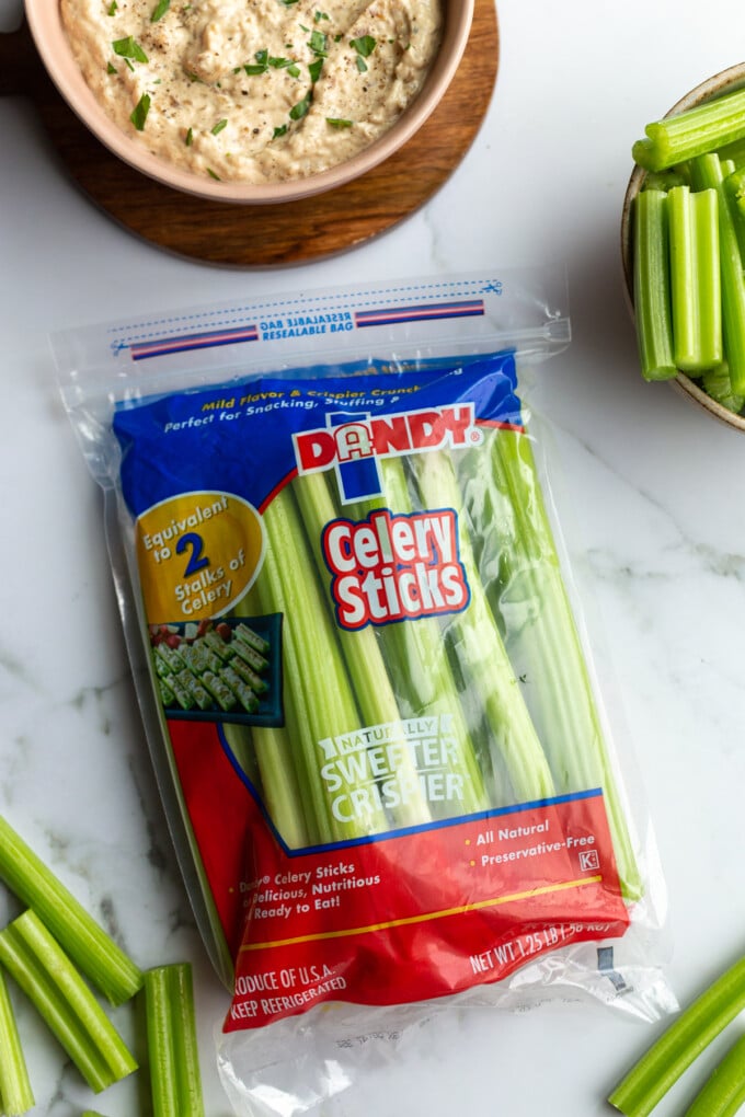 bag of Dandy celery sticks