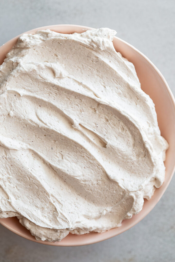 maple cinnamon frosting