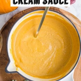 Pumpkin Cream Sauce- VEGAN