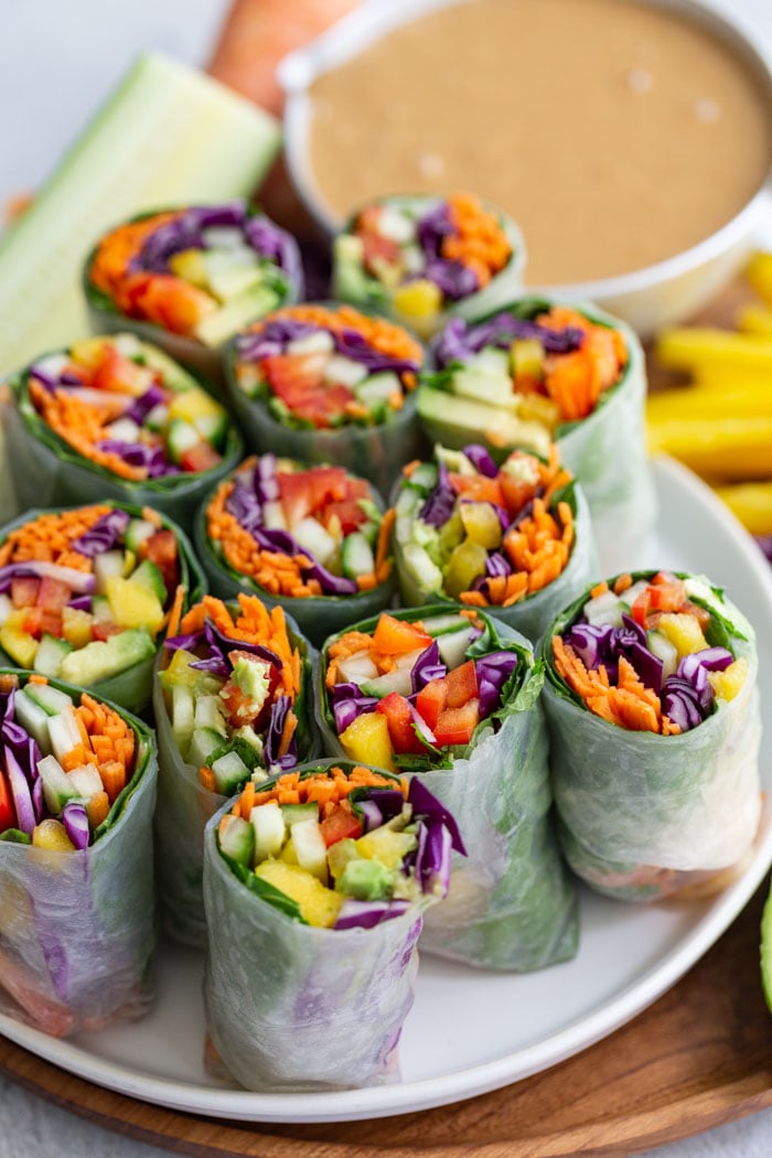 vegan summer rolls